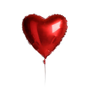 Red Foil Heart Balloom