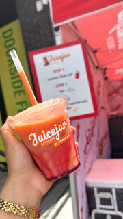 Juice Jar's pineapple, mango and strawberry juice